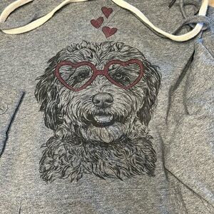 Labradoodle Heart Hoodie